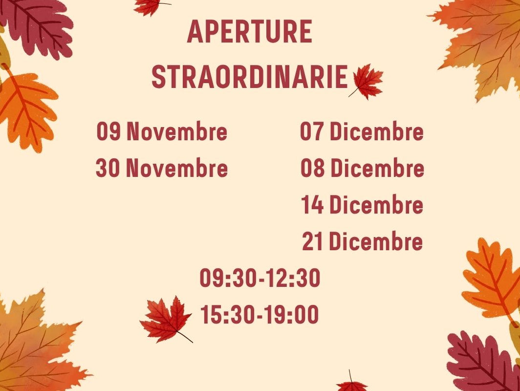 Aperture Straordinarie