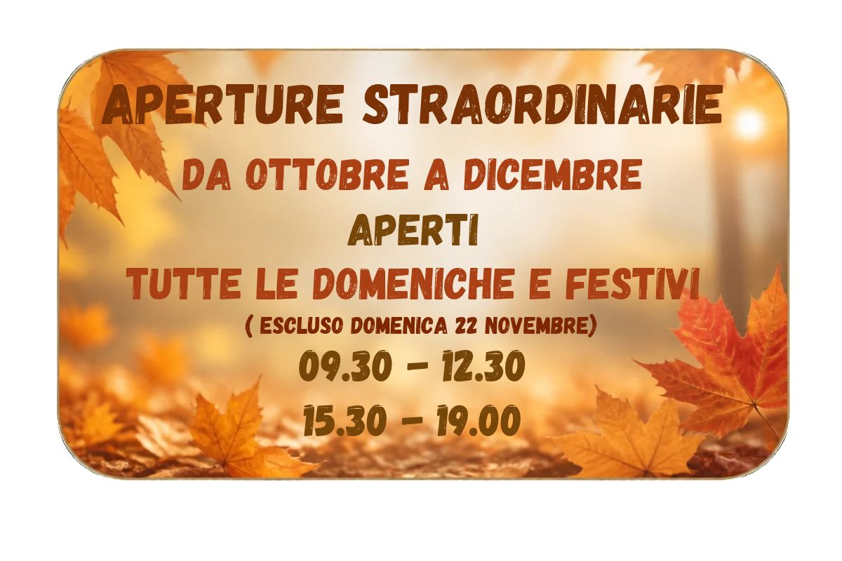 Aperture Straordinarie